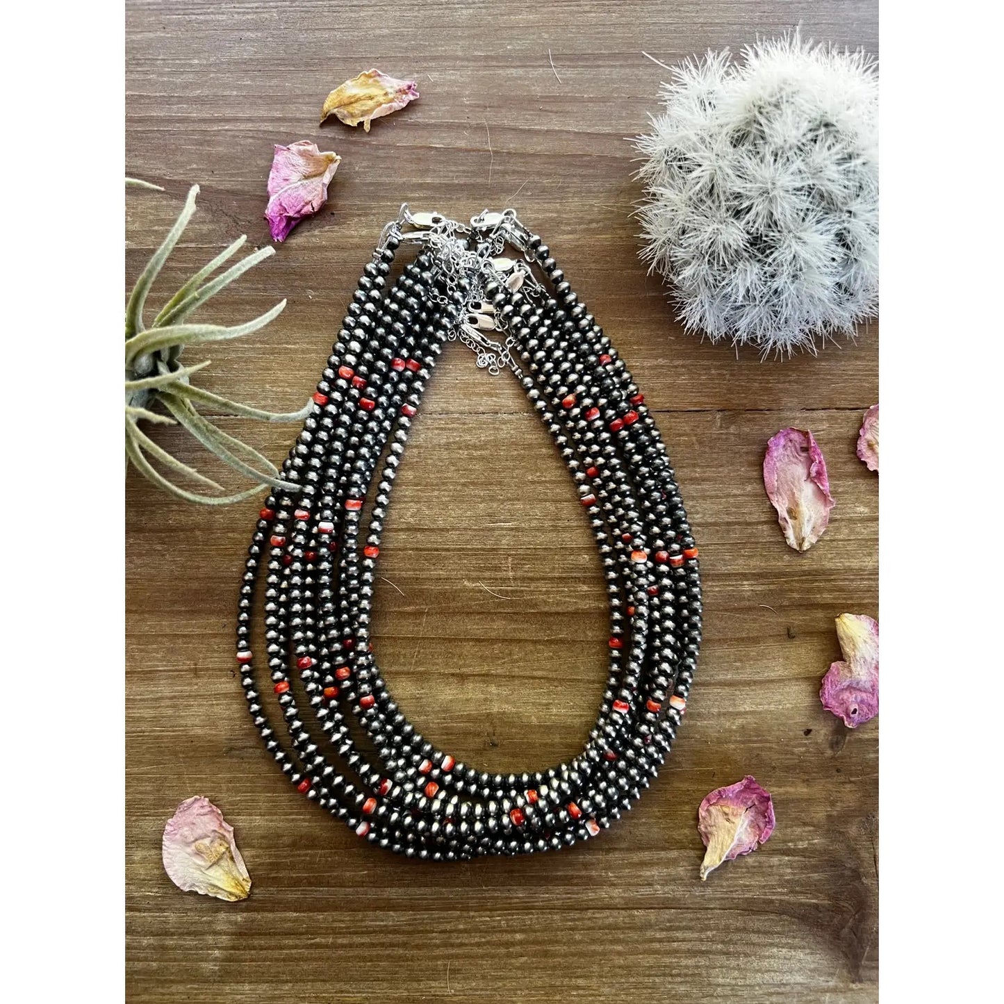 Navajo Pearls and Spiny Oyster Choker